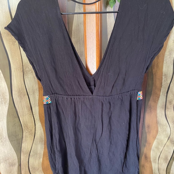 Xhilaration Women’s Swim Coverup, Black, size small - Picture 4 of 5